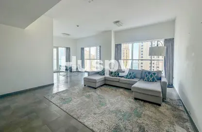 Apartment - 3 Bedrooms - 4 Bathrooms for rent in JAM Marina Residence - Dubai Marina - Dubai