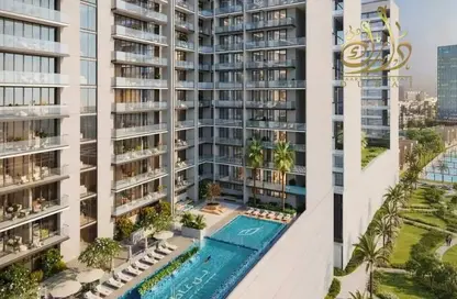 شقة - 2 غرف نوم - 3 حمامات للبيع في بن غاطي روبي - منطقة 16 - قرية جميرا الدائرية - دبي