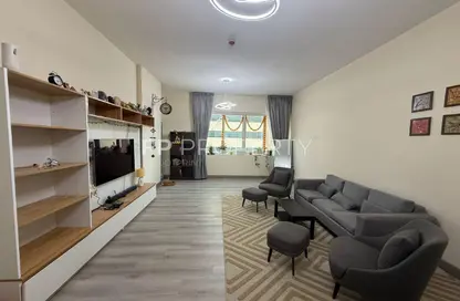 شقة - غرفة نوم - 2 حمامات للايجار في أوليمبك بارك 3 - أبراج اولمبيك بارك - مدينة دبي الرياضية - دبي