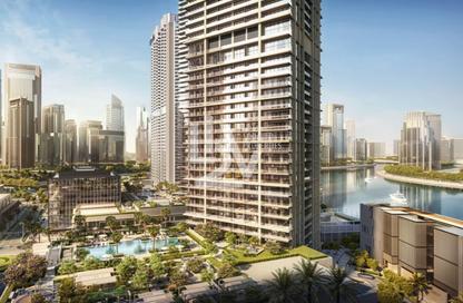 Apartment - Studio - 1 Bathroom for sale in Peninsula Four - Peninsula - Business Bay - Dubai