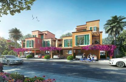 Townhouse - 5 Bedrooms - 4 Bathrooms for sale in Nice - Damac Lagoons - Dubai