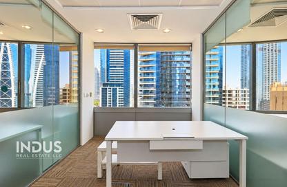 Office Space - Studio - 1 for rent in Gold Tower (Au Tower) - JLT Cluster I - Jumeirah Lake Towers - Dubai