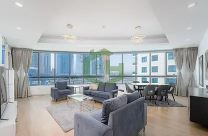 Apartment - 4 Bedrooms - 4 Bathrooms for rent in Horizon Tower - Dubai Marina - Dubai