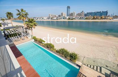 Villa - 5 Bedrooms - 7 Bathrooms for rent in Garden Homes Frond N - Garden Homes - Palm Jumeirah - Dubai
