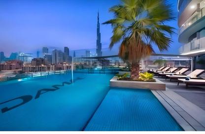 Apartment - 2 Bedrooms - 3 Bathrooms for rent in Damac Maison The Distinction - Downtown Dubai - Dubai