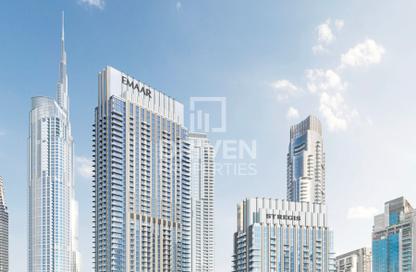 Apartment - 2 Bedrooms - 3 Bathrooms for sale in The St. Regis Residences - Tower 1 - St Regis The Residences - Burj Khalifa Area - Downtown Dubai - Dubai