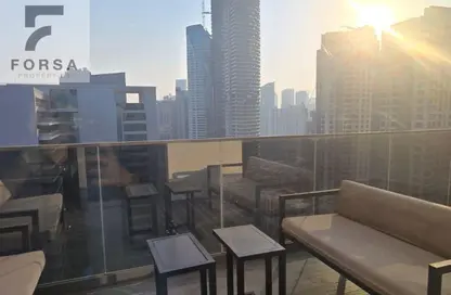 Apartment - 1 Bedroom - 2 Bathrooms for rent in MAG 318 - Business Bay - Dubai