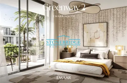 Townhouse - 4 Bedrooms - 5 Bathrooms for sale in Greenway 2 - Emaar South - Dubai South (Dubai World Central) - Dubai