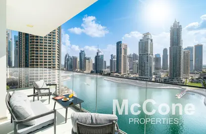 شقة - غرفة نوم - 2 حمامات للايجار في ليف ريزيدينس - دبي مارينا - دبي