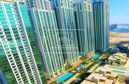 Apartment - 2 Bedrooms - 3 Bathrooms for rent in Burooj Views - Marina Square - Al Reem Island - Abu Dhabi