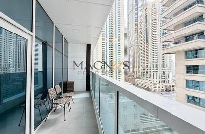 Apartment - 2 Bedrooms - 3 Bathrooms for rent in Marina Arcade Tower - Dubai Marina - Dubai