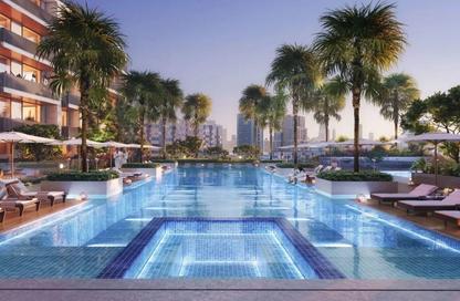 Apartment - 2 Bedrooms - 3 Bathrooms for sale in Binghatti Skyflame 2 - Binghatti Skyflame - Majan - Dubai