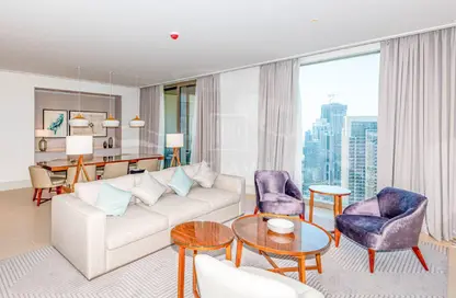 Apartment - 3 Bedrooms - 3 Bathrooms for rent in Vida Residence Downtown - Downtown Dubai - Dubai