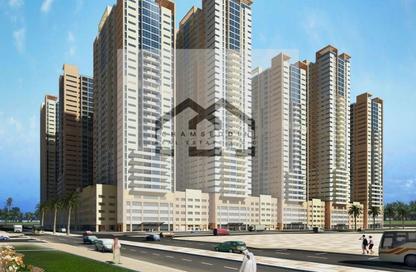 Apartment - 2 Bedrooms - 3 Bathrooms for sale in Ajman One Tower 1 - Ajman One - Ajman Downtown - Ajman