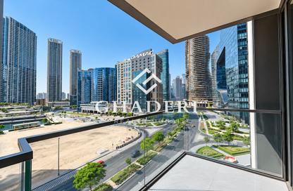 Apartment - 1 - 1 for rent in The Edge Tower A - The Edge - Business Bay - Dubai