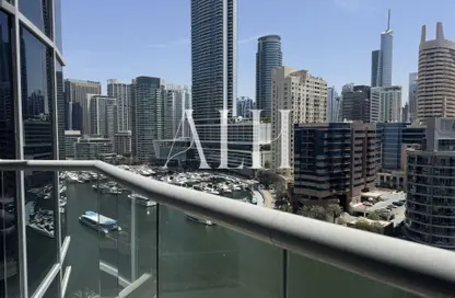 شقة - 3 غرف نوم - 4 حمامات للايجار في رصيف المارينا 2 - مارينا وارف - دبي مارينا - دبي