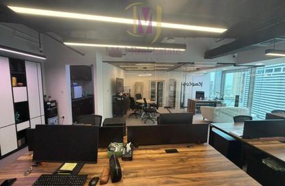 Office Space - Studio - 1 Bathroom for rent in The Binary Tower - Business Bay - Dubai