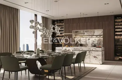Apartment - 3 Bedrooms - 4 Bathrooms for sale in Aeternitas Tower - Dubai Marina - Dubai