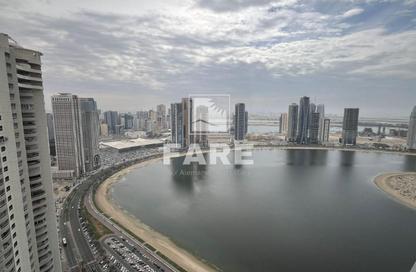 Duplex - 4 Bedrooms - 5 Bathrooms for rent in Beach Tower 2 - Al Khan Lagoon - Al Khan - Sharjah