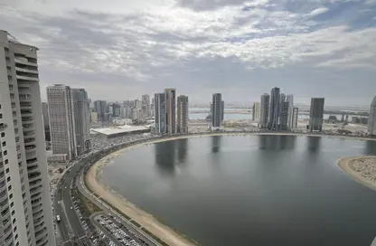 Duplex - 4 Bedrooms - 5 Bathrooms for rent in Beach Tower 2 - Al Khan Lagoon - Al Khan - Sharjah