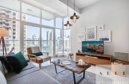 Apartment - 1 Bedroom - 2 Bathrooms for rent in Continental Tower - Dubai Marina - Dubai