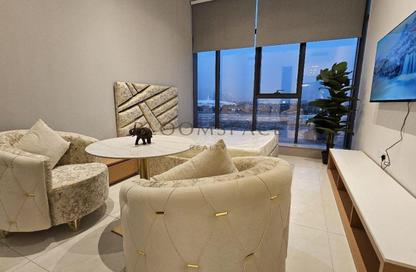 Apartment - Studio - 1 Bathroom for rent in Blue Waves Tower - Dubai Land Residence Complex - Dubai