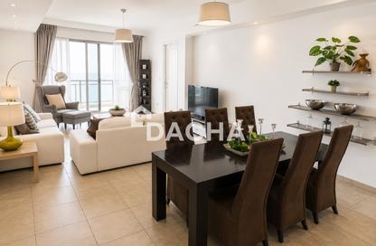 Apartment - 2 Bedrooms - 3 Bathrooms for rent in Marina Residences 3 - Marina Residences - Palm Jumeirah - Dubai