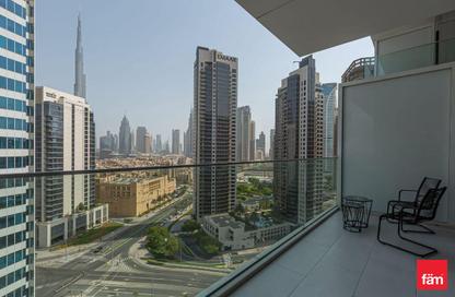 شقة - 1 حمام للايجار في ماركيز سكوير تاور - الخليج التجاري - دبي