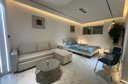 Apartment - Studio - 1 Bathroom for rent in Beach Tower 1 - Al Khan Lagoon - Al Khan - Sharjah