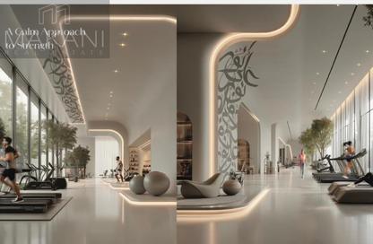 Apartment - 1 Bedroom - 2 Bathrooms for sale in Al Ghaf Tower - Al Khan - Sharjah