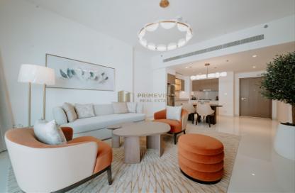 Apartment - 1 Bedroom - 2 Bathrooms for rent in Grand Bleu Tower 1 - EMAAR Beachfront - Dubai Harbour - Dubai