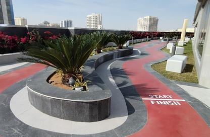 Apartment - Studio - 1 for rent in Blue Waves Tower - Dubai Land Residence Complex - Dubai