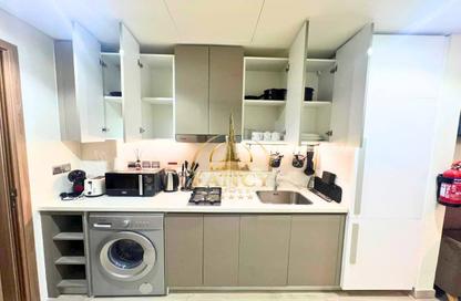 Apartment - Studio - 1 Bathroom for rent in Azizi Riviera 48 - Azizi Riviera - Meydan One - Meydan - Dubai