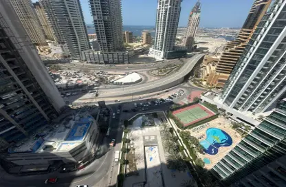 شقة - غرفة نوم - 2 حمامات للايجار في برج المارينا - دبي مارينا - دبي