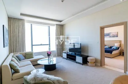 شقة - غرفة نوم - 2 حمامات للايجار في برج النخيل - نخلة جميرا - دبي