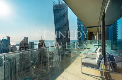 شقة - 3 غرف نوم - 3 حمامات للايجار في بوابة المارينا 2 - مارينا جيت - دبي مارينا - دبي