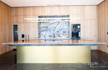 Villa - 5 - 5 for rent in Bulgari Ocean Mansions - Jumeirah Bay Island - Jumeirah - Dubai