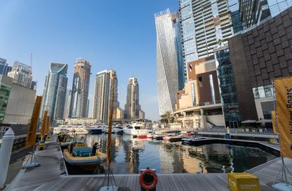 Apartment - 3 Bedrooms - 4 Bathrooms for rent in Emirates Crown - Dubai Marina - Dubai