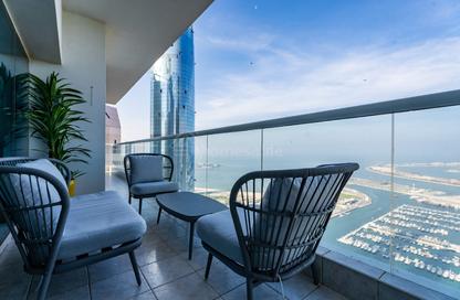 Apartment - 3 Bedrooms - 4 Bathrooms for rent in Emirates Crown - Dubai Marina - Dubai