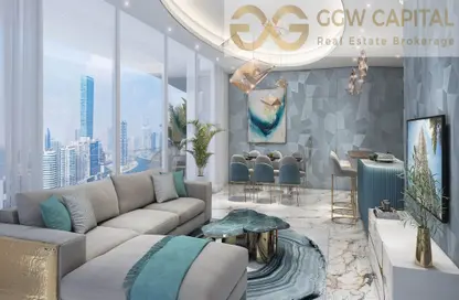 Apartment - 1 Bedroom - 2 Bathrooms for sale in Chic Tower - Business Bay - Dubai