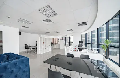 Office Space - Studio - 1 Bathroom for rent in Jumeirah Bay X3 - JLT Cluster X - Jumeirah Lake Towers - Dubai