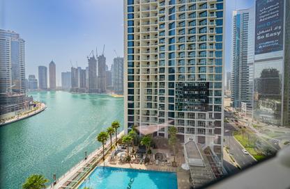 Apartment - Studio - 1 Bathroom for rent in Damac Maison Prive B - Damac Maison Prive - Business Bay - Dubai