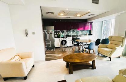 Apartment - 1 - 2 for rent in Cayan Tower - Dubai Marina - Dubai
