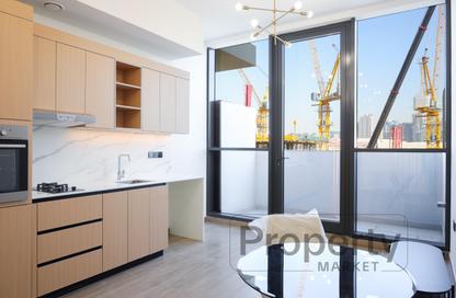Apartment - Studio - 1 Bathroom for rent in AURA by Grovy - District 14 - Jumeirah Village Circle - Dubai