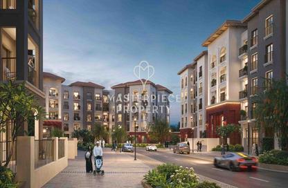Apartment - 1 - 2 for sale in Bloom Living - Zayed City (Khalifa City C) - Khalifa City - Abu Dhabi