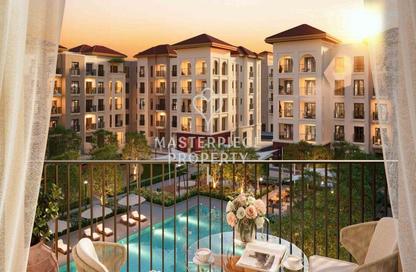 Apartment - 1 - 2 for sale in Bloom Living - Zayed City (Khalifa City C) - Khalifa City - Abu Dhabi