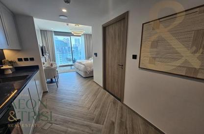 Apartment - Studio - 1 Bathroom for rent in Peninsula Three - Peninsula - Business Bay - Dubai
