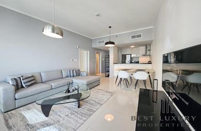 Apartment - 1 Bedroom - 2 Bathrooms for rent in Damac Heights - Dubai Marina - Dubai