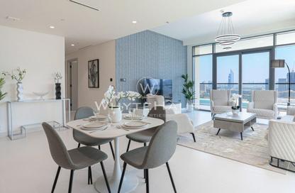 شقة - 3 غرف نوم - 4 حمامات للايجار في برج Marina Vista 2 - مارينا فيستا - إعمار بيتشفرونت - دبي هاربور - دبي