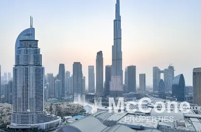 شقة - غرفة نوم - 2 حمامات للايجار في العنوان رزيدنس فاونتن فيوز 1 - العنوان رزيدنس فاونتن فيوز - وسط مدينة دبي - دبي